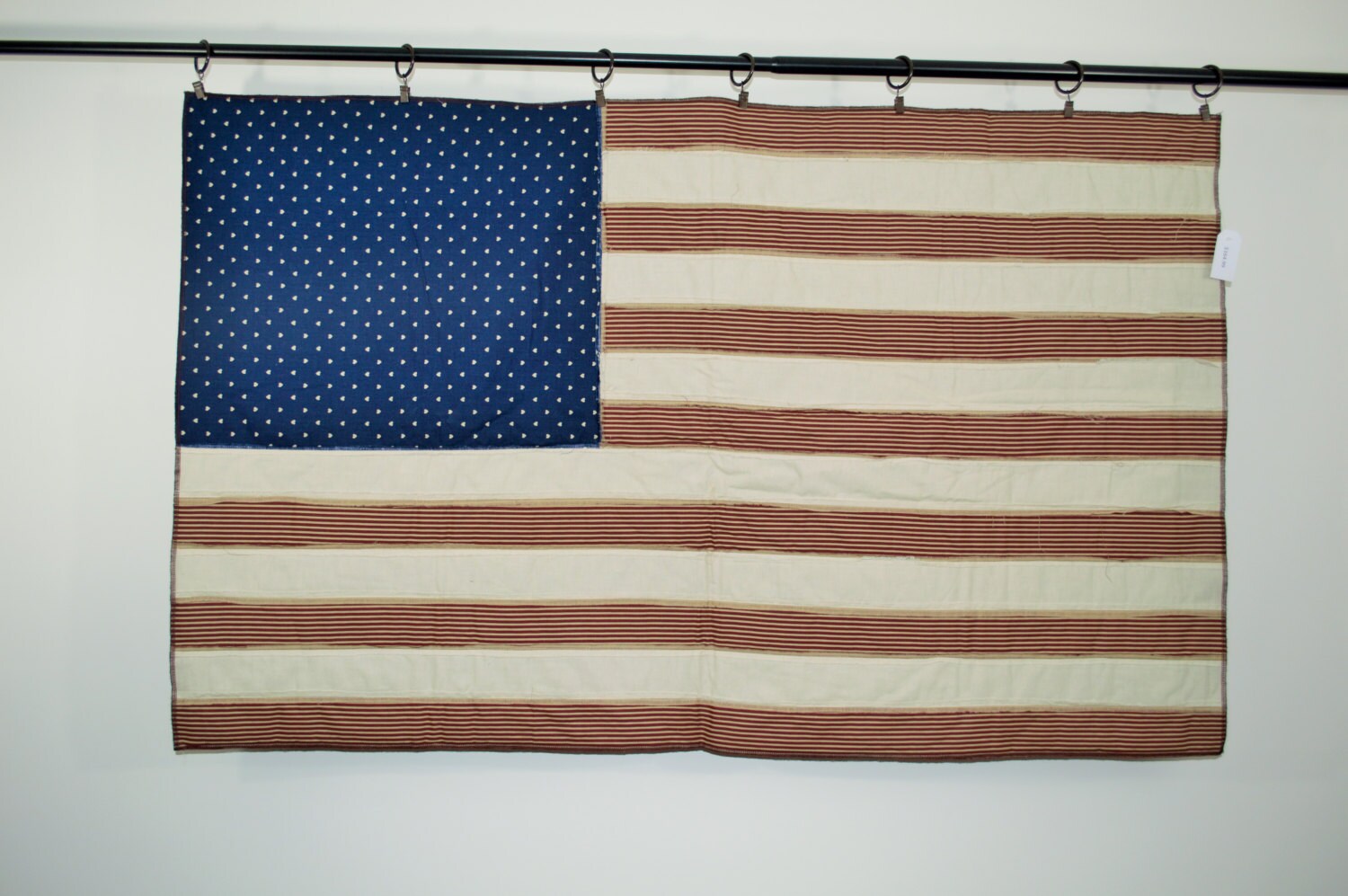 American Flag Quilt Wall Hanging Tapestry Primitive by ModernArras
