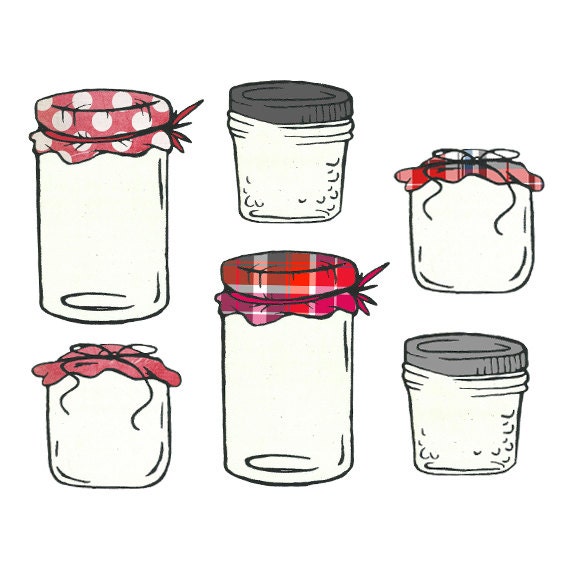 homemade jam labels clipart - photo #37