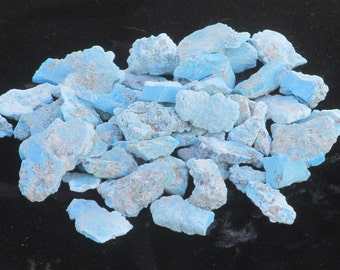 KINGMAN TURQUOISE, Unstabilized Old Stock "Kingman Blue" Rough