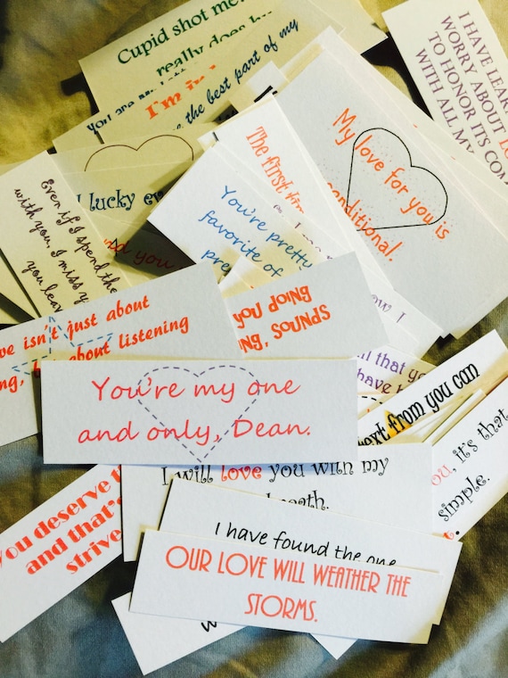 365 days of LOVE NOTES...UNCUT...Valentine's by TexasHookandNeedle