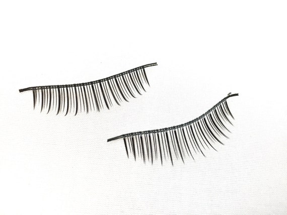 Long False Eyelashes - JANE - Black Strip Eye Lashes - Natural lashes