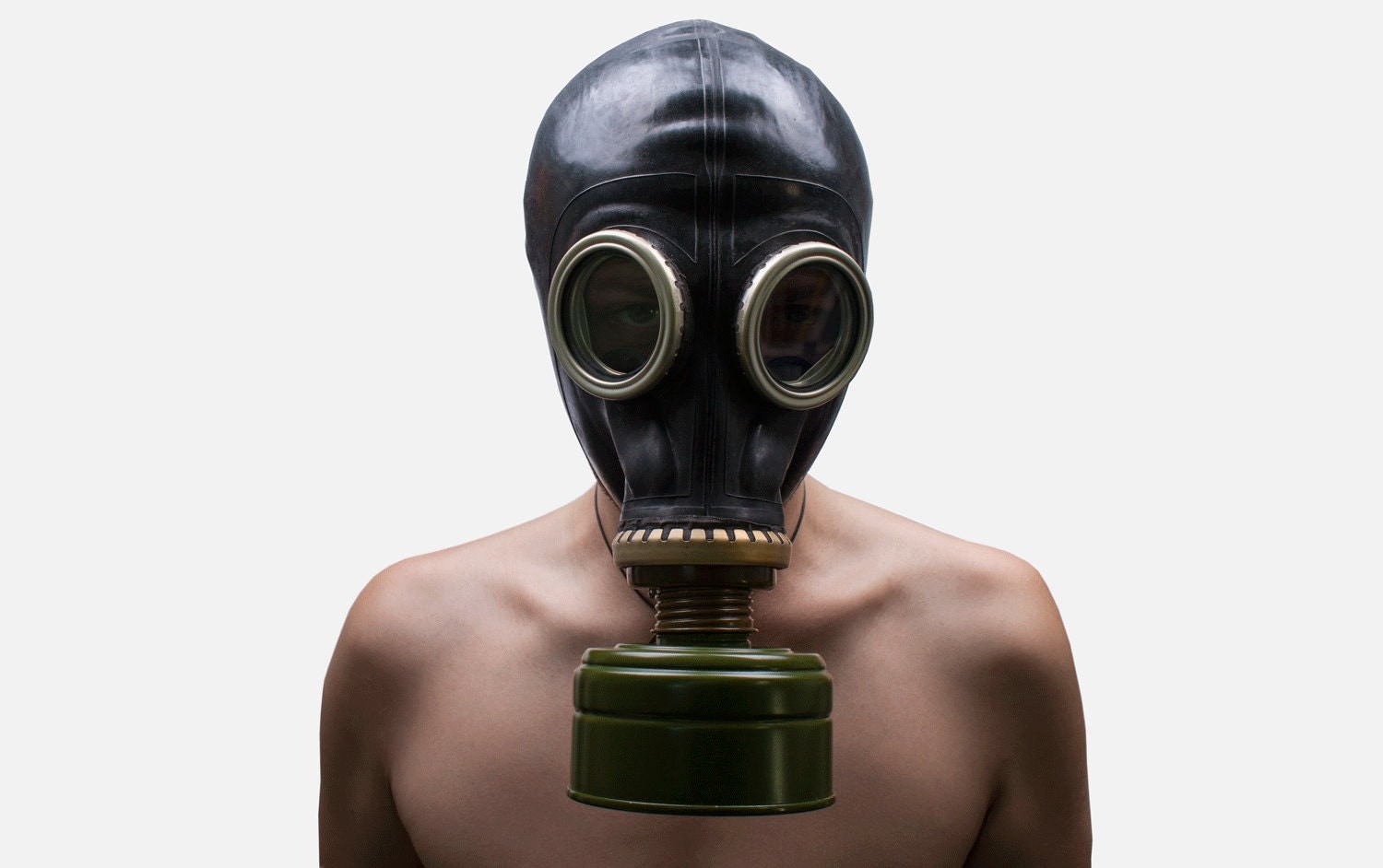 scary gas mask