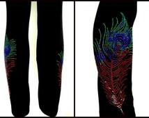 plus size mardi gras leggings