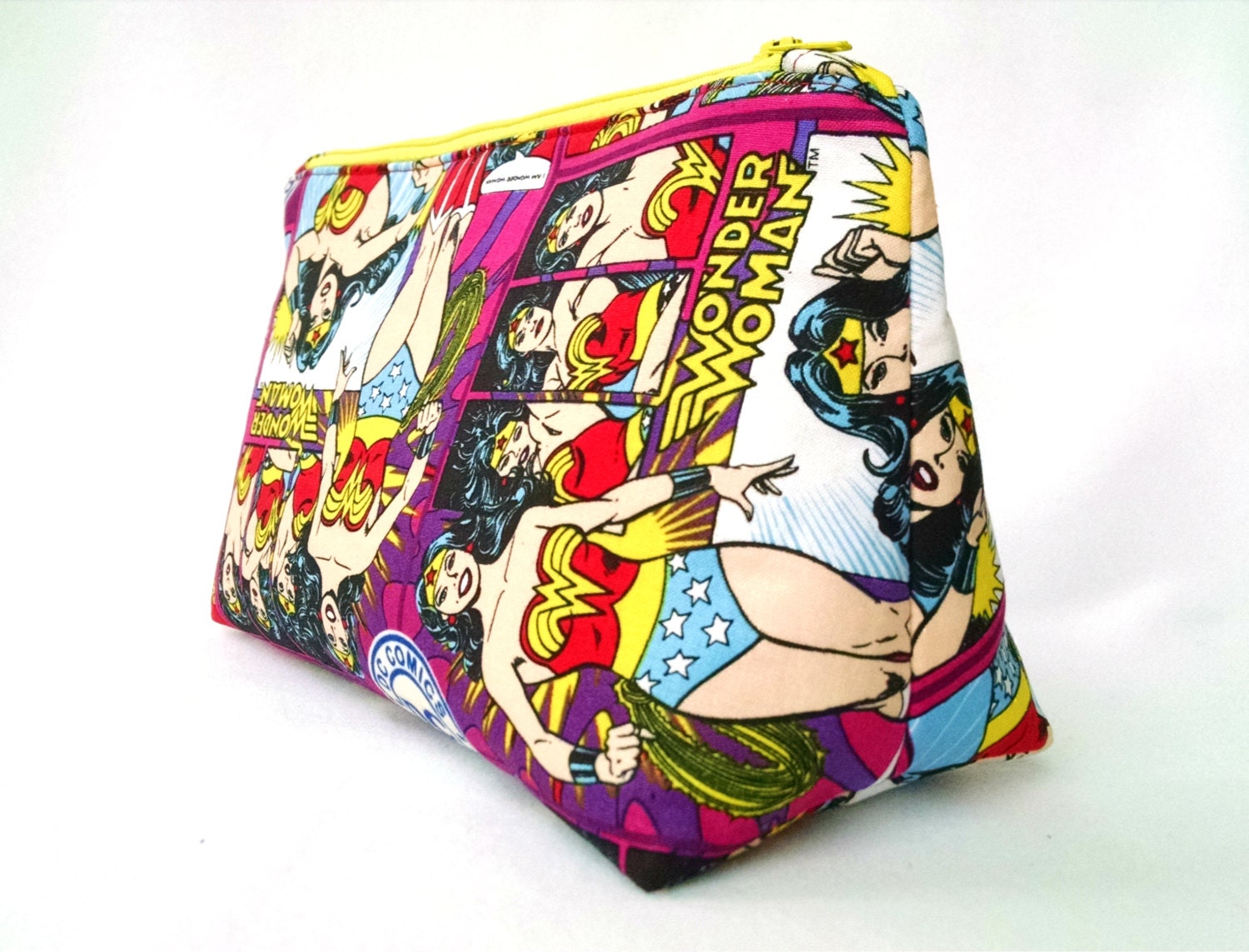 Wonder Woman Bag Superhero Bag Makeup Bag Travel Bag