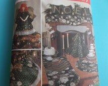 Simplicity Craft Sewing Pattern 7846 for a Set of Christmas House ...