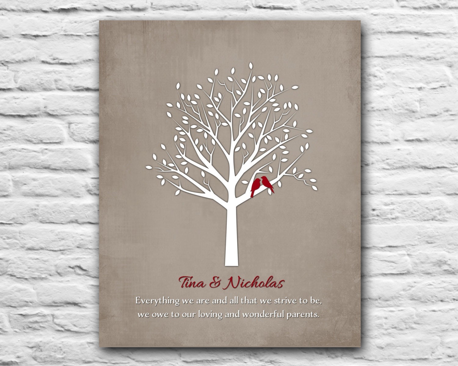 Personalized Wedding Gift for Parents Gift from Bride and Personalized Wedding Gift for Parents Gift from Bride and