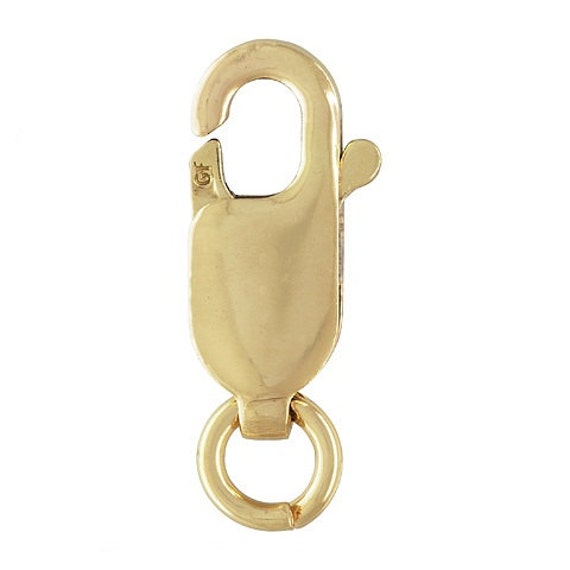 Gold Filled Lobster Clasp with Jump Ring 12.0 x 4.5 MM 10