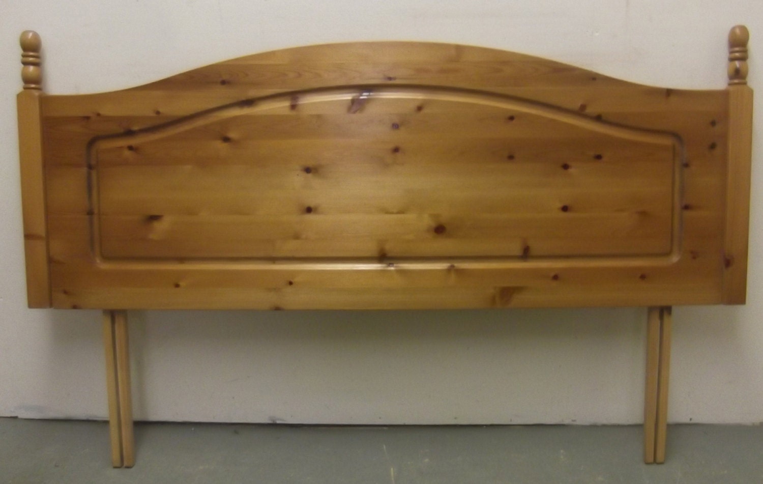 1990’s Solid Pine Double Headboard Haute Juice