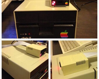 Disk II styled case for the SDFloppy II.