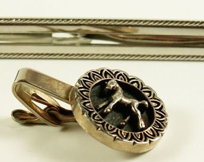 Storewide 25% Off SALE Vintage Set of Four Tie Bars in Various Designs & Shapes, each Featuring Professional Timeless Designs and Assorted S