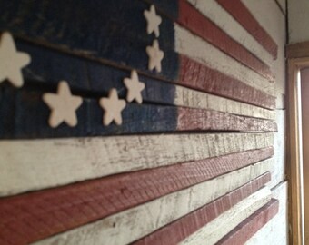 Wooden American Flag Wall Hanging wooden flag | etsy Wooden American Flag Wall Hanging wooden flag | etsy