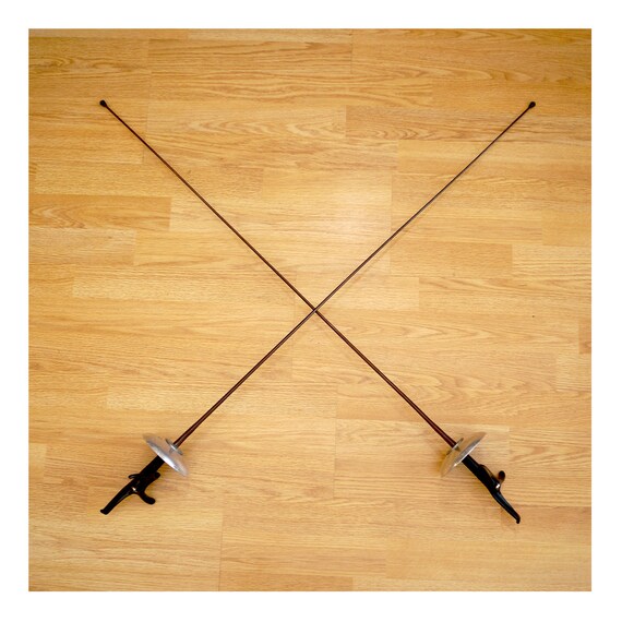 2 Vintage Leon Paul Fencing Sabre / Sword / Foil / Rapier