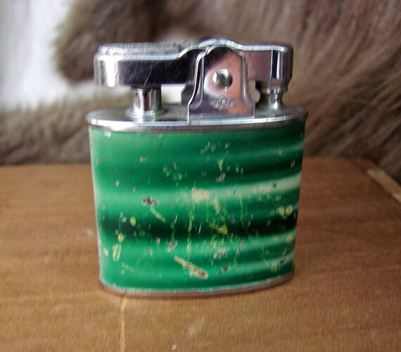 Vintage Memory Of Japan Lighter PRINCE Automatic Super