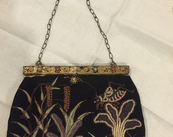 Popular items for vintage beaded purse on Etsy
