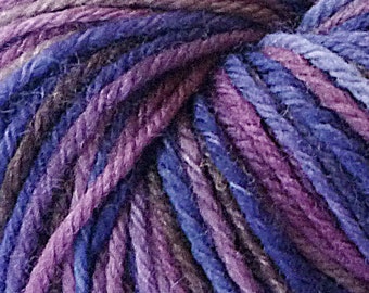 Popular items for purple blue yarn on Etsy