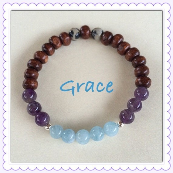 Custom Order of 3 Healing Crystal Bracelets for Brittany