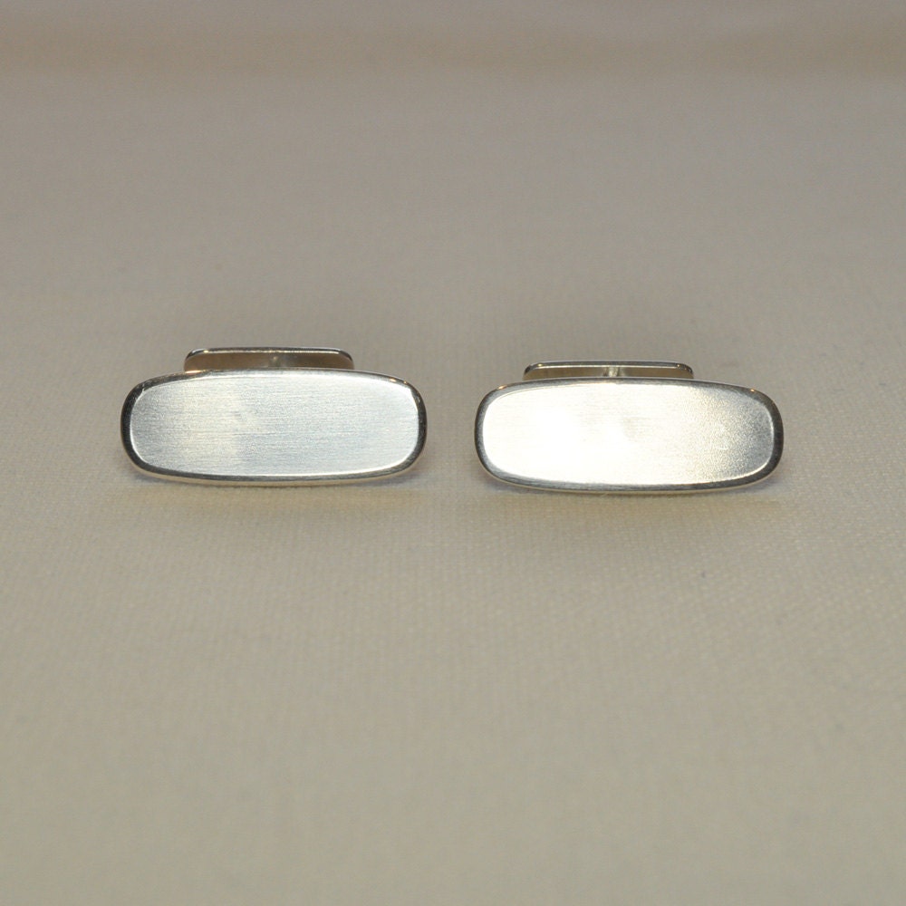 Silver Swivel Back Cufflinks Haute Juice