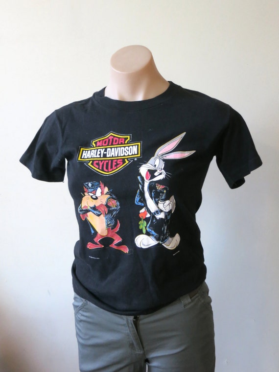 harley davidson bugs bunny shirt