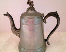 Popular items for pewter tea pot on Etsy