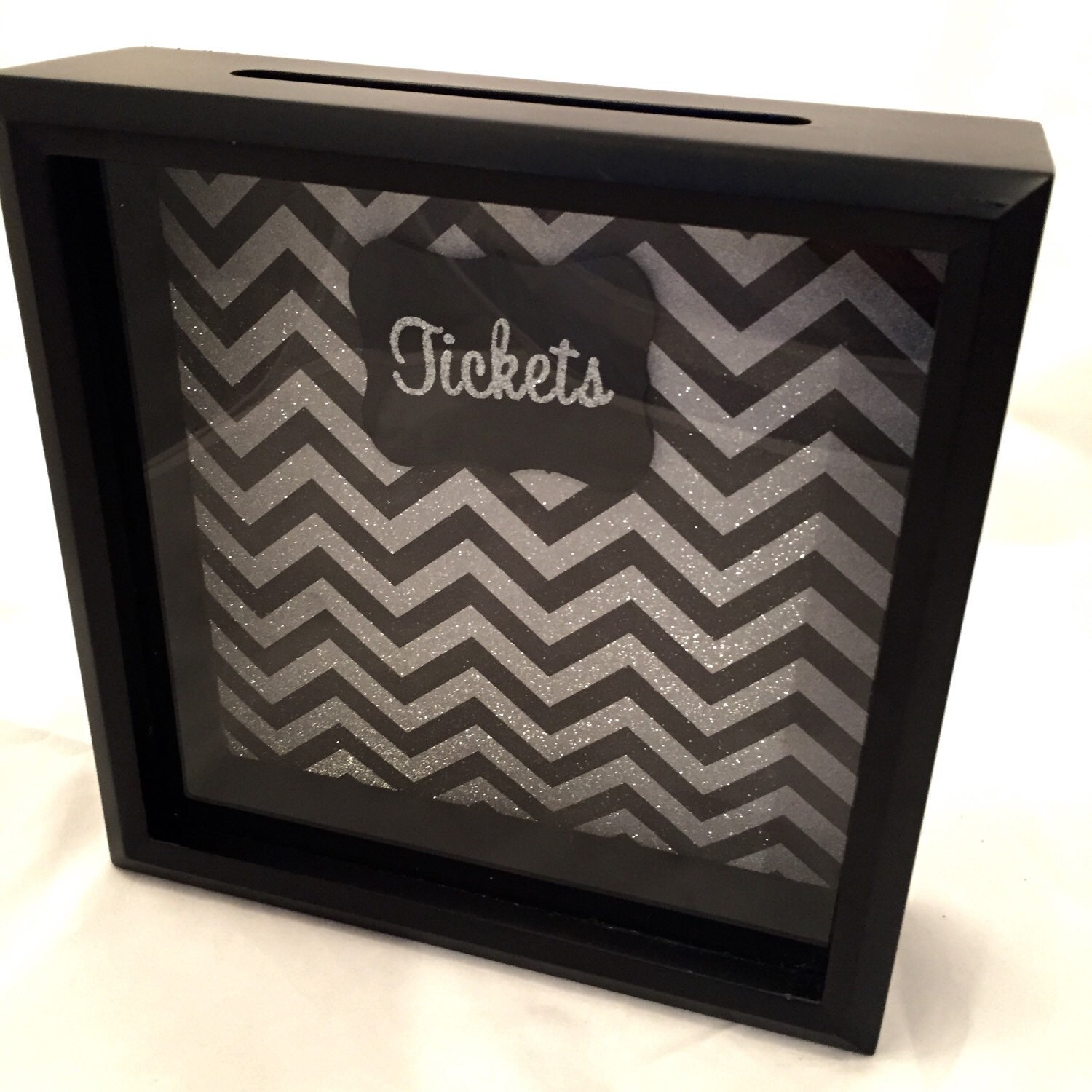 8x8 Ticket Stub Holder Display Shadow Box