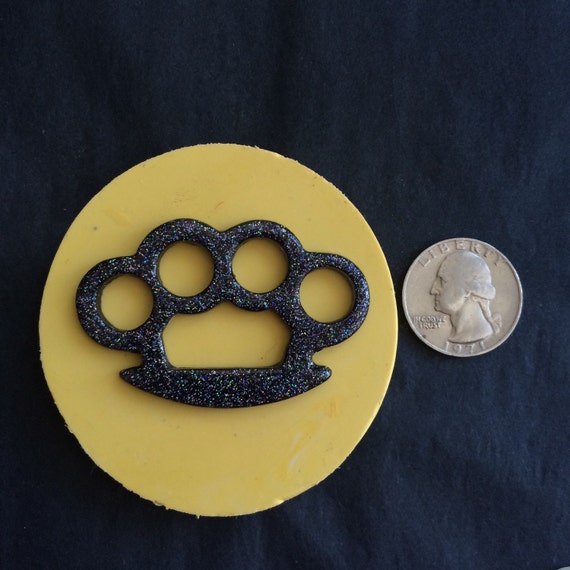 Brass Knuckle Silicone Mold by MissSassyMolds on Etsy