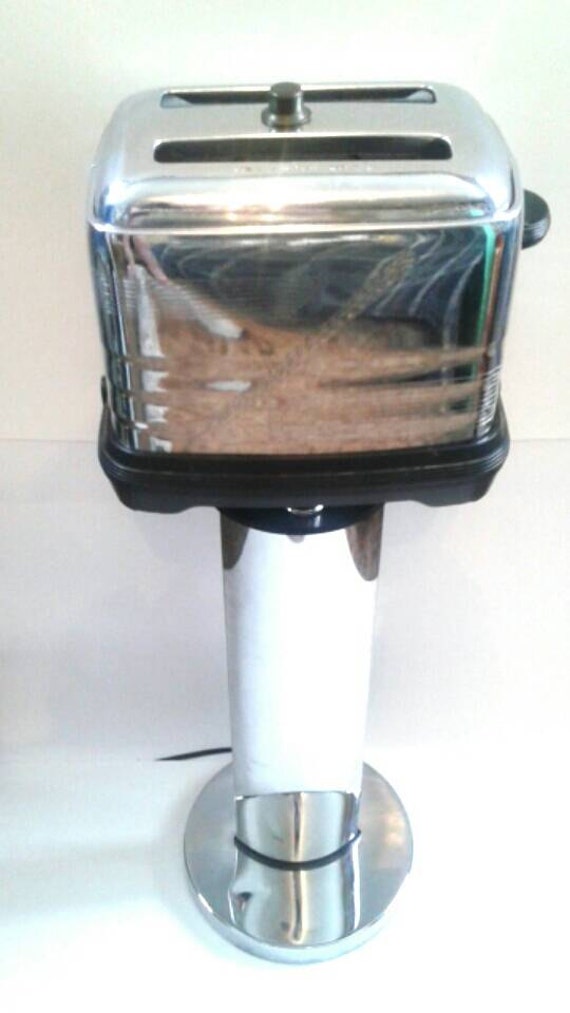 Recycled/Upcycled Vintage Toaster Lamp Functional Art