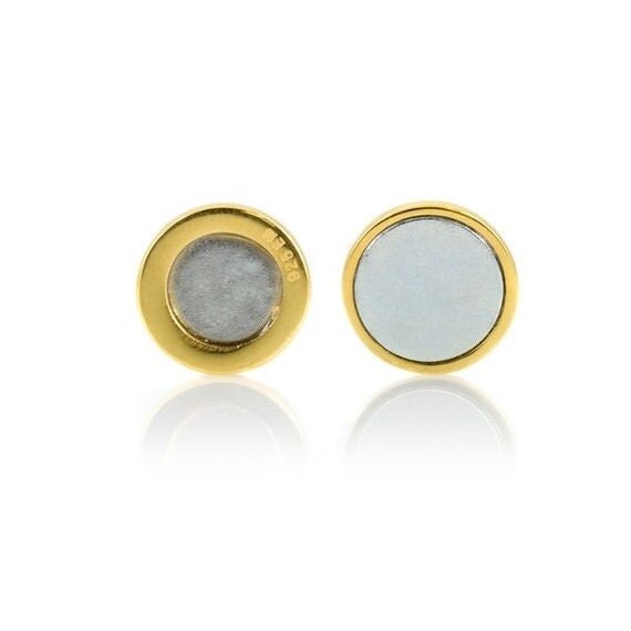 Gold Plated Earring Backs 12mm