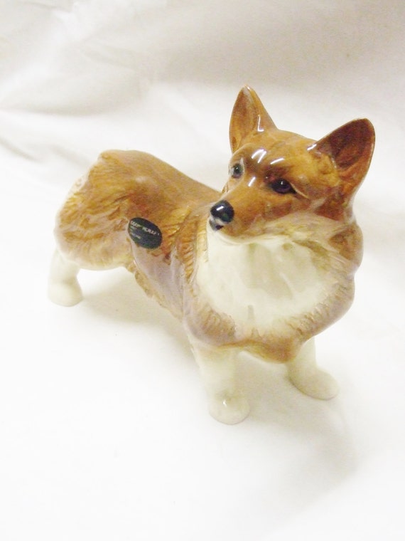 steiff corgi dog