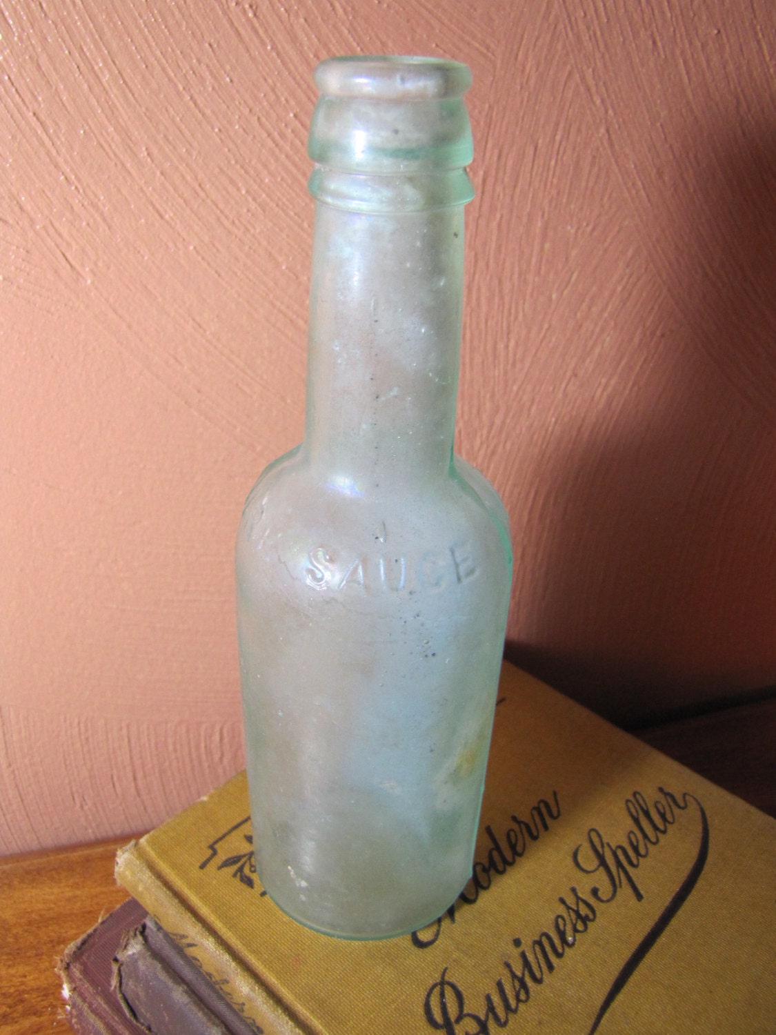 Vintage Lea & Perrins Worcestershire Sauce Bottle