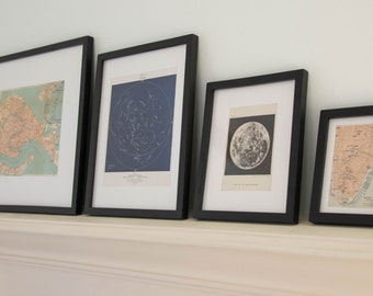 Custom Framing 16 x 20: Modern Black Eco-Friendly Frames