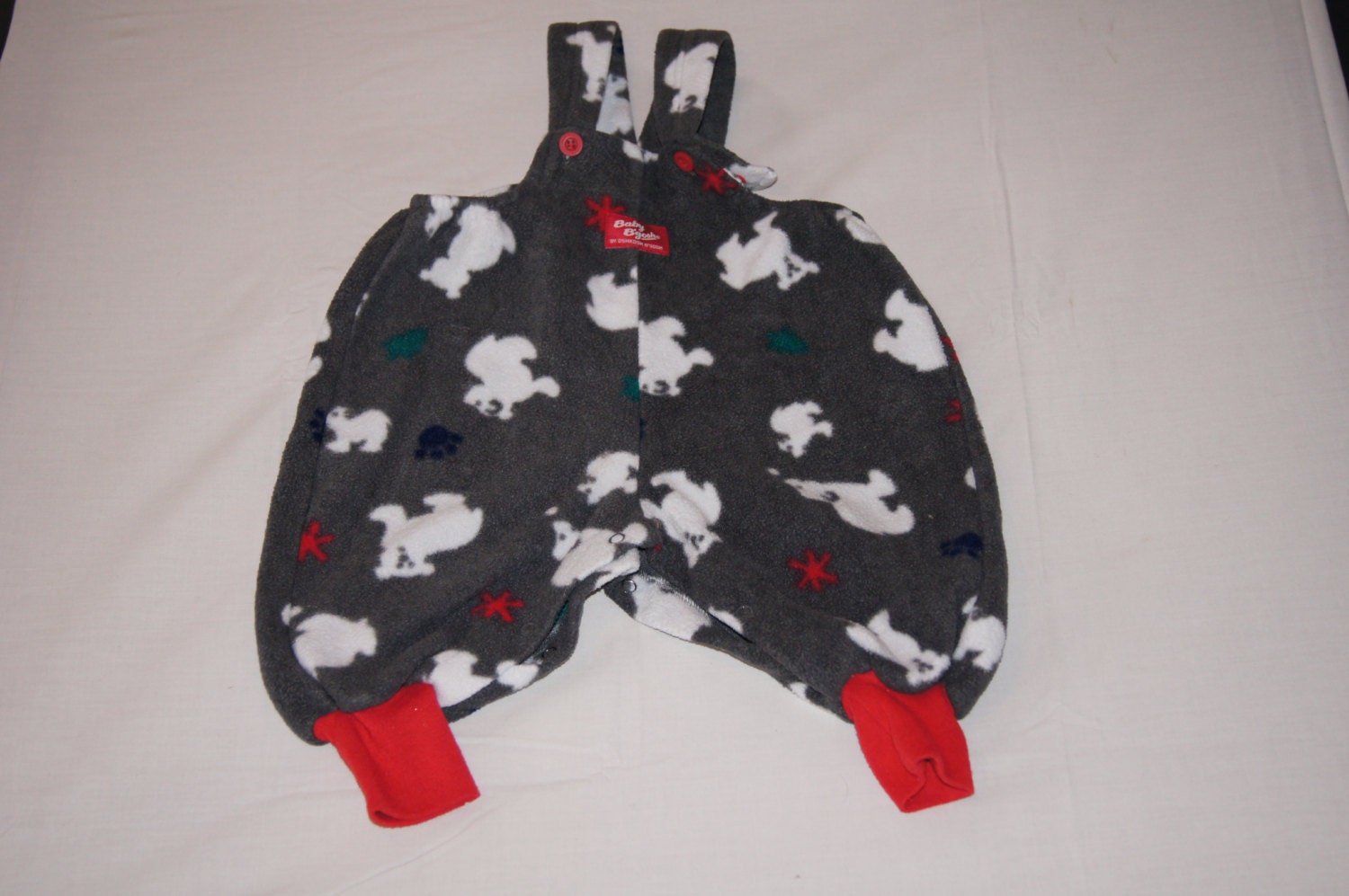 Vintage 1980's Baby B'gosh Fleece Jumper With Polar