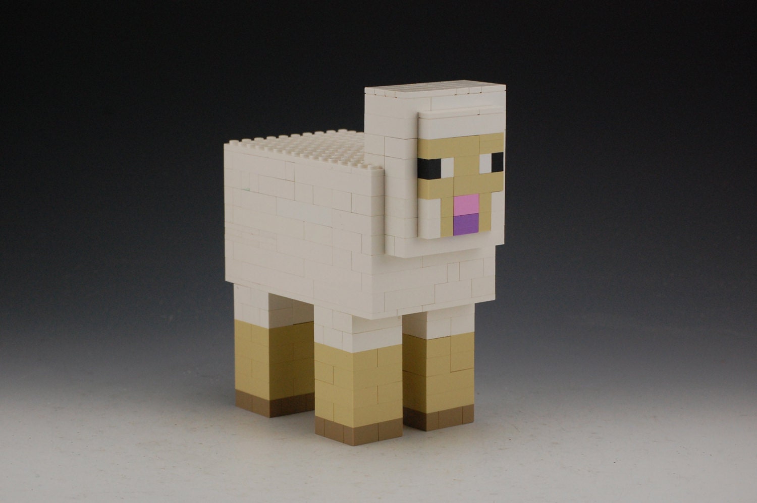 minecraft lego sheep farm