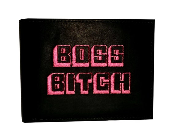 Boss Bitch Leather Wallet in 4 colors