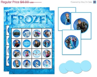 Popular items for frozen bingo on Etsy