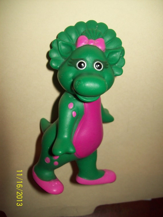 Vintage Hard Plastic 4.75 Barney's Baby Bop Figurine