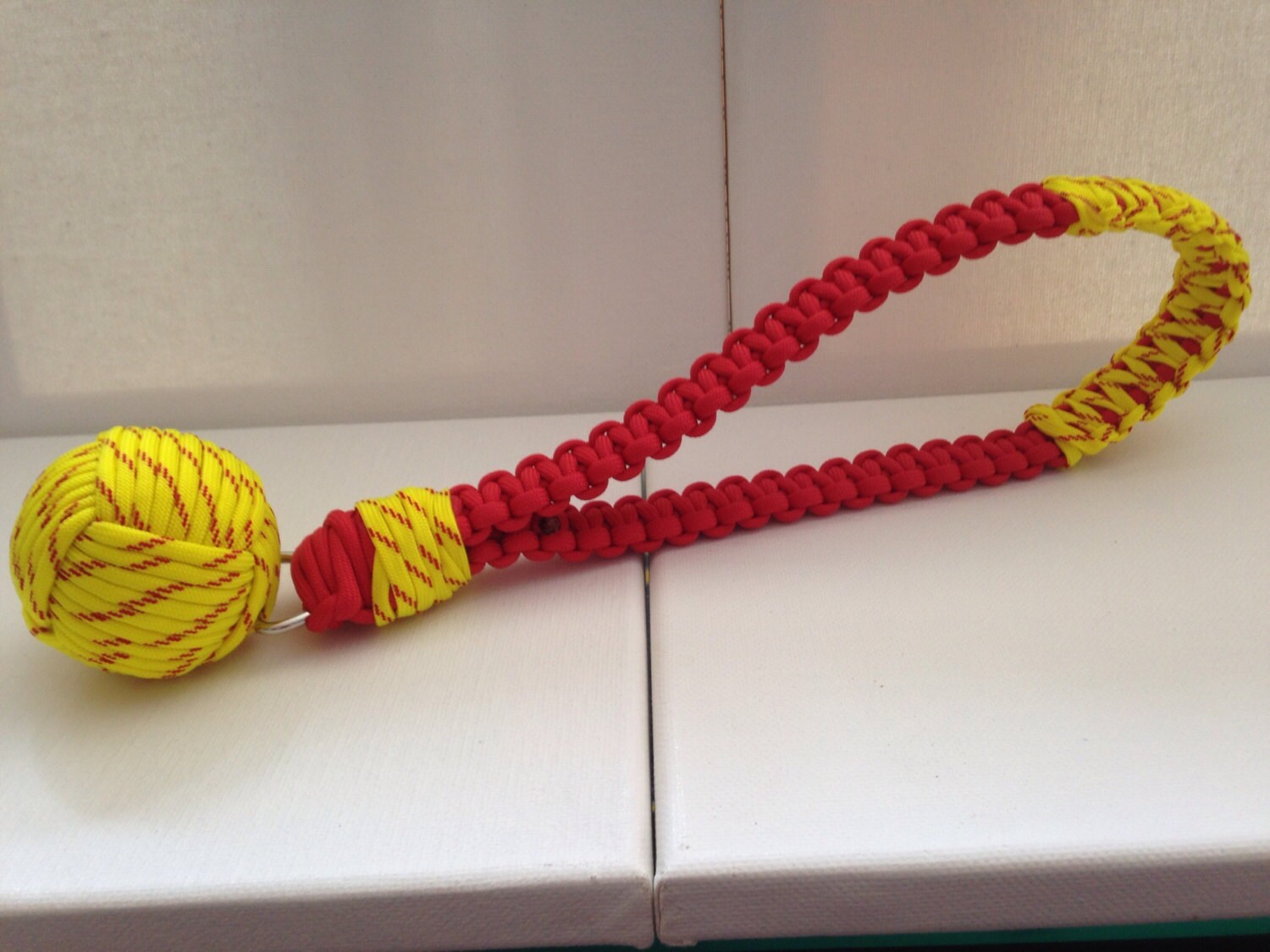 Paracord Durable Dog Toy Monkey's Fist Toy Custom Made