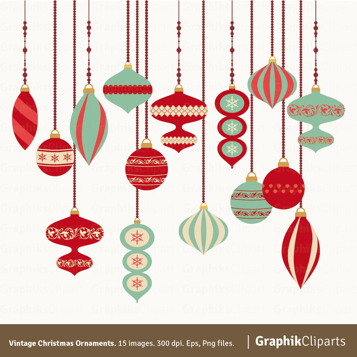 clipart christmas ornaments - photo #38