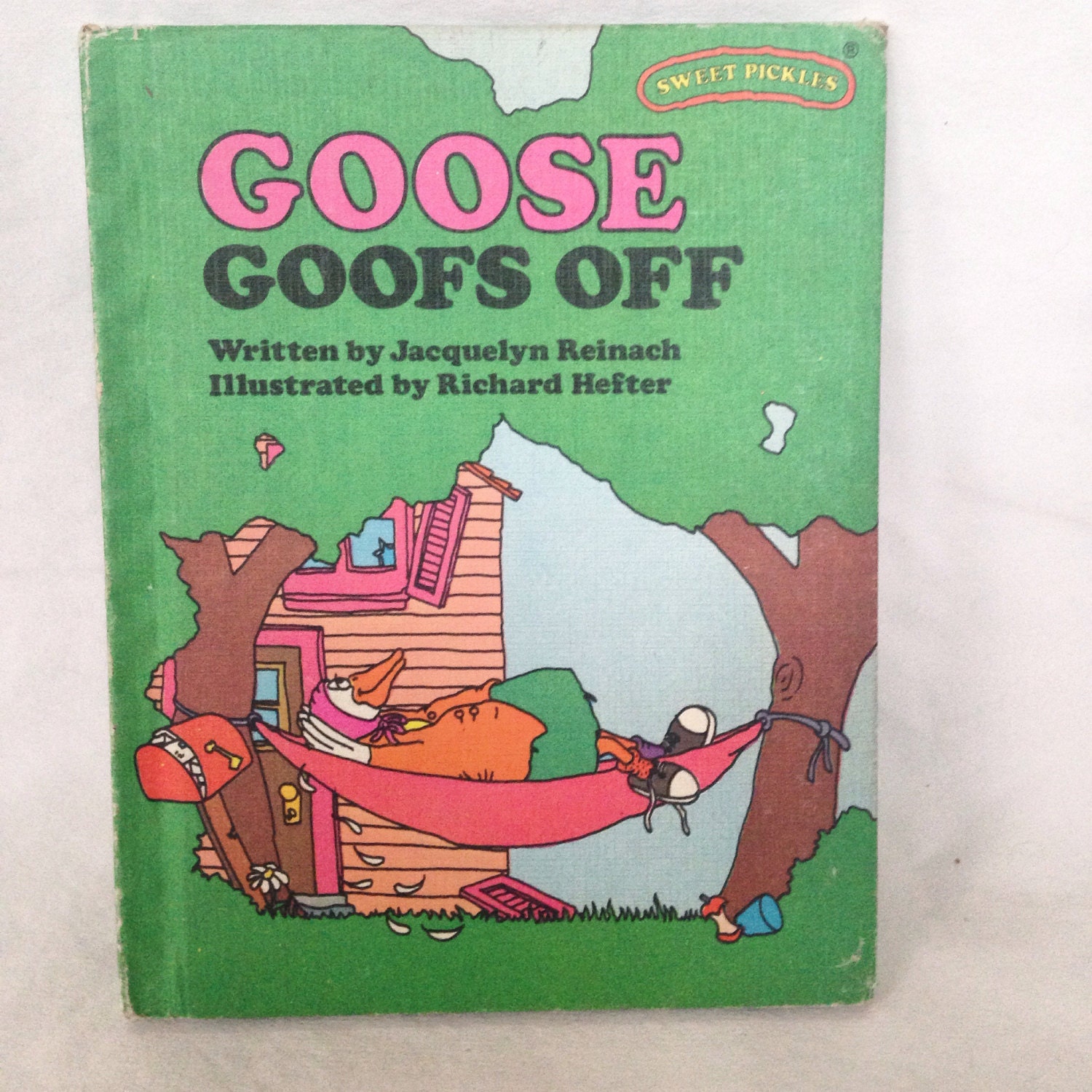 Sweet Pickles Goose Goofs Off Vintage kids Book 1977