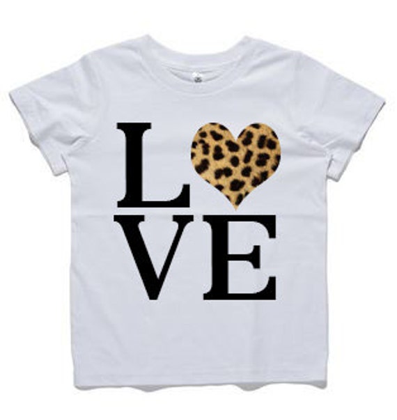 love leopard shirt