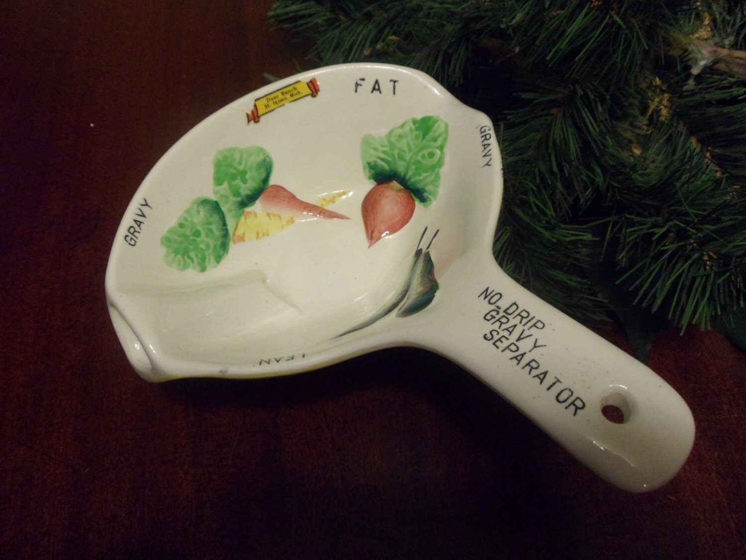 Vintage Gravy Boat Separator, BP Import Haute Juice