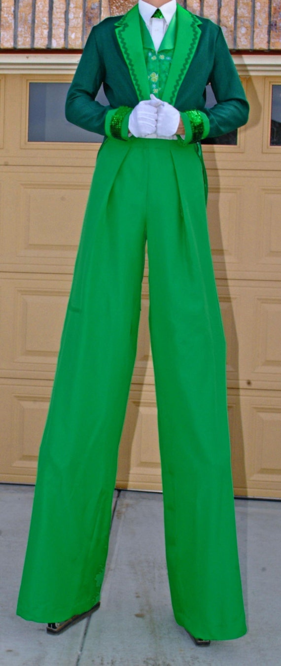 Men's Stilt Walker Costume Pants