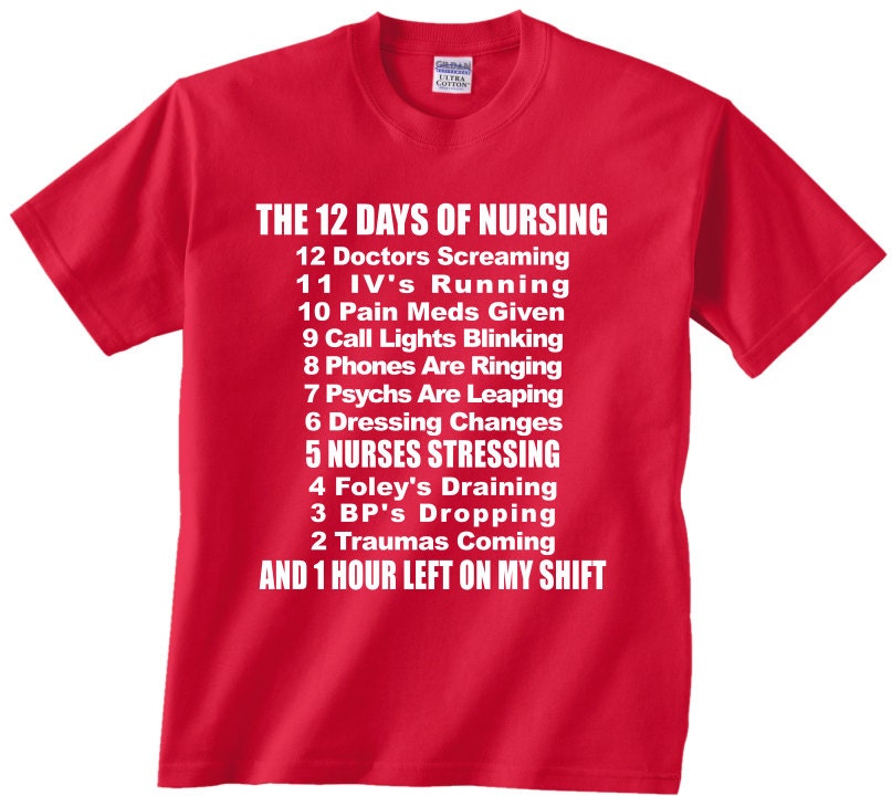 funny nursing shirts