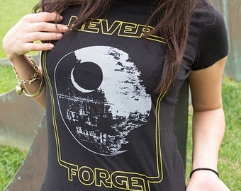 Star Wars Women's T-Shirt | Never Forget the Death Star