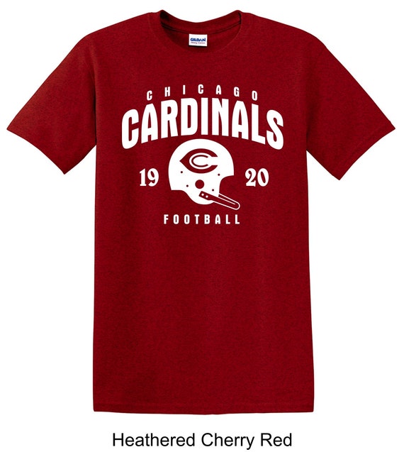 Chicago Cardinals 1920 Helmet MENS NFL Football Tee by TSTeesUSA