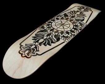 Skateboard Deck - Personalized Skateboard - Laser Engraved Skateboard - Personalized Engraved Skateboard - Skateboard Art