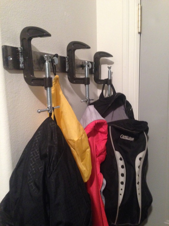 CClamp Coat Hanger Jacket Robe Key Hat Purse Tools by PuzzlePros