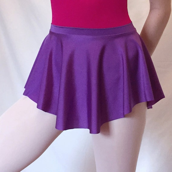 SAB skirt Ballet Dance Skirt Purple Lycra/Spandex Royall