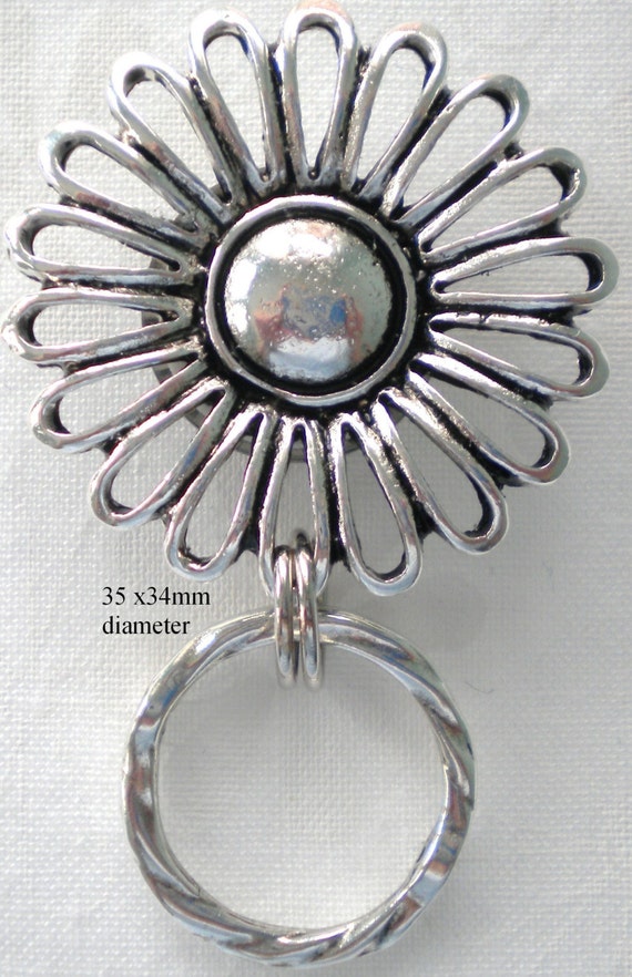 Magnetic Or Pin Id Badge Holder Or Reading Sun By