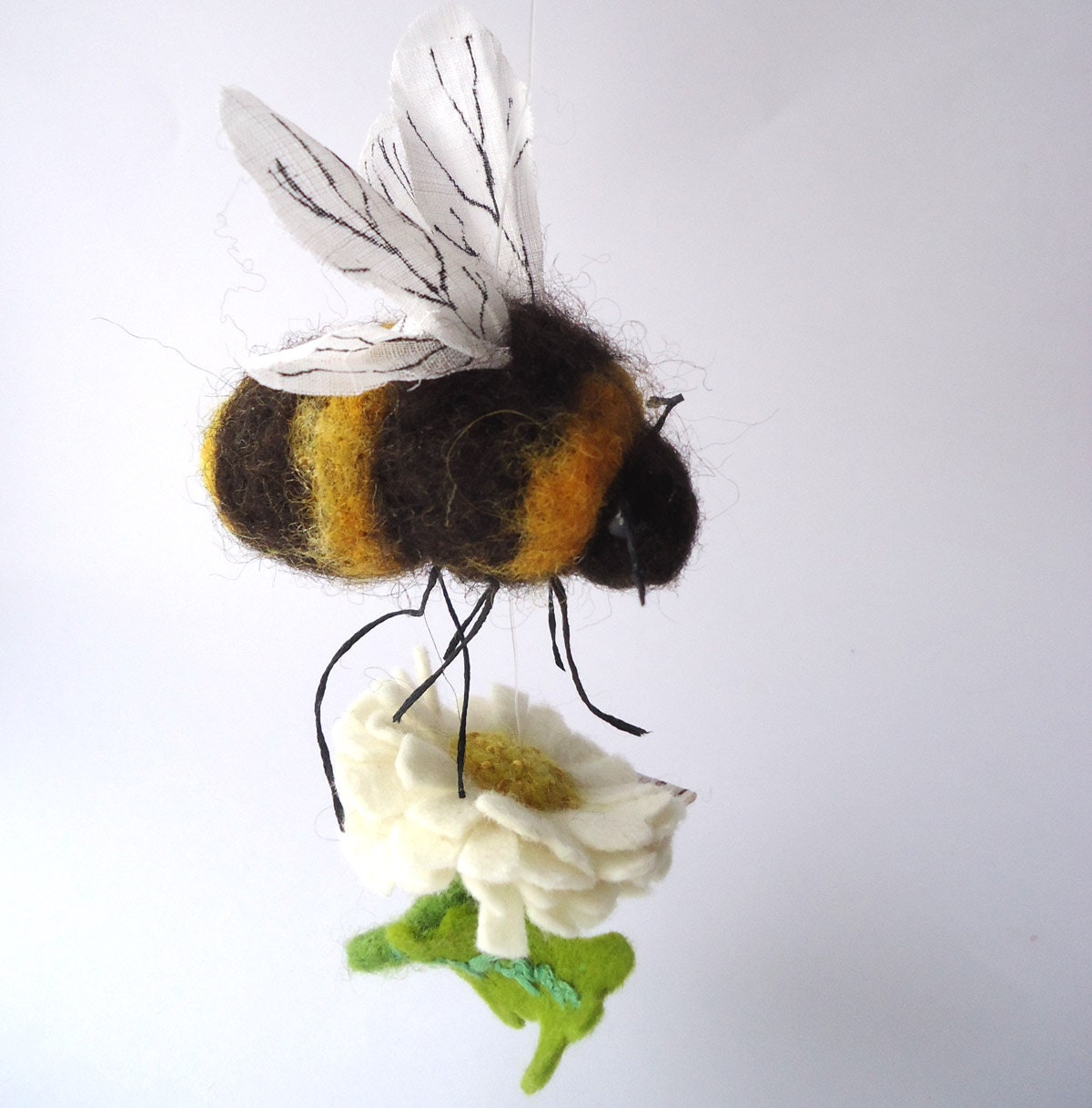 Original Needle Felted Bumble Bee