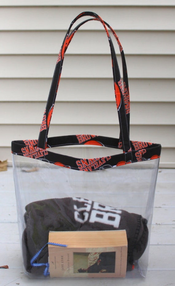 Custom Clear NFL Stadium Tote Bag by MaidenJane on Etsy